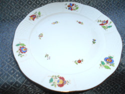 Herend mhg patterned plate, gold contour 25.5 cm