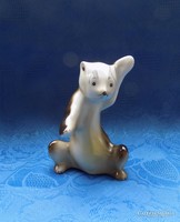 Orosz porcelán medve maci figura 11 cm (po-2)