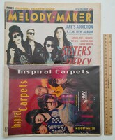 Melody Maker magazin 90/10/6 Sisters of Mercy Inspiral Carpets Janes Addiction Nephilim Gun Club REM