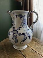 Old Meissen porcelain teapot, incomplete
