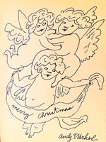 Warhol: angyalok-  eredetiségi levél!