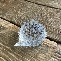 Handmade glass hedgehog