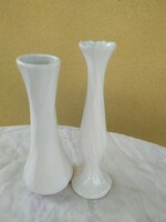 Porcelán, fehér váza 2 db eladó