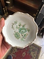 Zsolnay porcelain ashtray with floral decoration, size 12 cm.