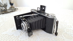 Old agfa billy record folding camera in original leather case