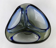 1O206 Carlo Moretti art glass ashtray from Murano 15.5 Cm