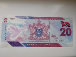 Trinidad & Tobago $20 2020 oz polymer