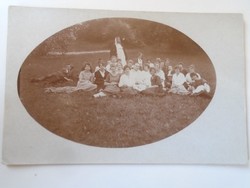 D198132   ZUGLIGET  1929  május 29  KÁLIZ  Juliska - csoportkép  a zugligeti nagyréten