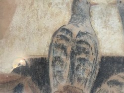 Galambokat ábrázoló pasztell kép