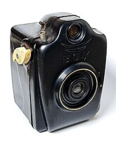 BLACK FRIDAY!!! :)  Vintage/Antik art deco BILORA BOY BOX fényképezőgép