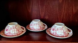 Adderley antik angol fajansz teás szettek
