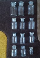 Patikai, gyógyszertári ( kémiai, laboratóriumi ) üvegek