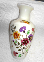Zsolnay porcelain vase with butterfly pattern