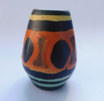 German retro ceramic mini vase 7.5 Cm