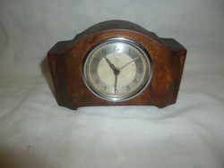 Old mini junghans fireplace rattle clock works 12.5cm