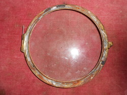 Dial frame with door for watch mechanism