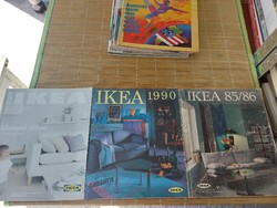 Ikea katalógus 3 darab ,egyben eladó. 2900.-Ft