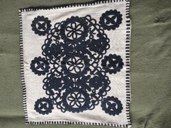 Transylvanian embroidered linen pillowcase