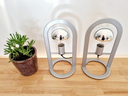 Space age stílusú vintage VD Arco lámpa pár, LV 152