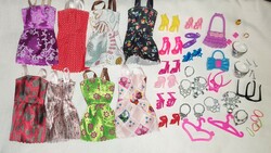 Barbie baba ruha + kellékek