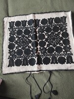 Embroidered Transylvanian linen pillowcase