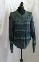 Elegant men's pullover with a front zipper. In size xl/xxl