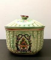 Vintage-Antik porcelán bonbonier-doboz-tartó