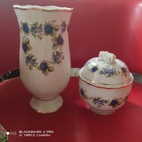 Porcelán kiárusítás! Szedres váza & bonbonier