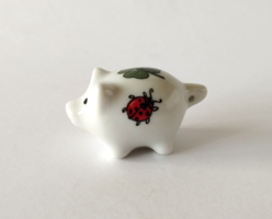 Porcelain figurine of lucky pigs, nipp