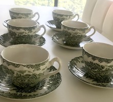 MYOTT angol porcelán 6 személyes 12 darabos teáskészlet kiöntővel