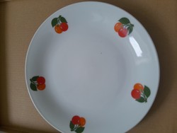 Cherry plate, old and beautiful
