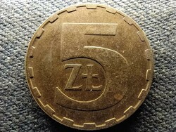 Lengyelország 5 Zloty 1987 MW (id72782)