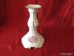 Pirkenhammer porcelán gyertyatartó