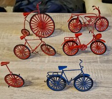 Mini kerékpár makettek