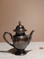 Old silver-plated spout - coffee - marked