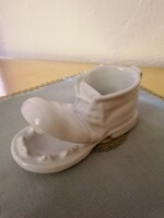 Nagyon ritka, régi, Zsolnay porcelán cipő
