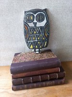 Retro Hungarian ceramics. Balczó edit. Owl