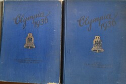 Die Olympischen Spiele1936 - in Berlin und Garmisch-Partenkirchen Band I-II. NÉMET NYELVEN!