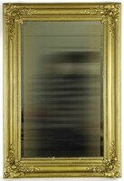 1O307 Antik aranyozott keretes tükör 90.5 x 62 cm