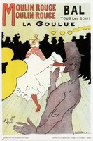 Moulin rouge - la goulue poster reproduction