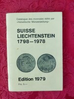 Suisse Liechtenstein 1798-1978