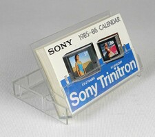 1O643 Retro Sony Trinitron Calendar 1985-86
