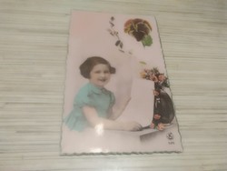 Antik Üdvözlő képeslap.