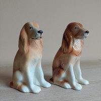 Royal Dux Spániel kutya figurák
