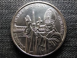II. Pope János Pál's visit to Hungary and Russia .900 Silver 500 HUF 1991 bp bu (id48768)