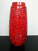 Scheurich ceramic floor vase from the 70s, 42 cm