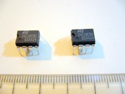 Antik vintage elektronikai alkatrészek 24C16CB1 Memória IC EEPROM I2C 2kx8bit 4,5÷5,5V DIP8 -MPL cso
