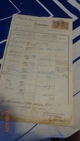 Anyakönyvi Kivonat  értesítés    1902- ből