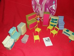 Quality traffic goods older doll furniture for 10 cm dolls in a storage bag according to the pictures 48