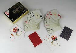 1O667 Piatnik opti large index cards teljes póker kártya dobozában